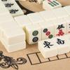 Chinese Mahjong Tiles, 144 Tiles Mahjong, Mahjong Game Set with Portable Travel Tote Bag, for Travel, Family Gathering(36mm) view 4
