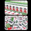 40mm Chinese Mahjong Set, 144 Mahjong Tiles, Travel Tote and Tablecloth Table Entertainment Mahjong Game view 3