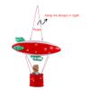 E-TING Santa Clothing Accessories Inflatable Fire Balloon Ship Flying Boat for elf Doll Christmas DecorationDoll is not Included view 4