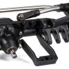 7075 Aluminum Offset Portal Axle with BTA Servo Mount for LCG Chassis 1/10 Cheater Rigs Axial Capra SCX10 III Comp Builds (Black Set) view 4