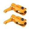 MICROHELI Precision CNC Aluminum Main Blade Grip (Gold) - GOOSKY S1 view 1