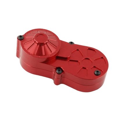 1/8 Metal Transmission Gearbox Case Cover for Losi LMT 1:8 RC Car Compatible Upgraded Parts Accessories(Red)