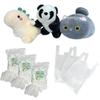 3-Pack 8" Make Your Own Stuffed Animal Kit - No Sew Crafts for Kids - DIY Children Dinosaur Pillow - Unstuffed Plush Animals Kit (Traditional) view 1