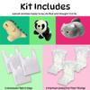 3-Pack 8" Make Your Own Stuffed Animal Kit - No Sew Crafts for Kids - DIY Children Dinosaur Pillow - Unstuffed Plush Animals Kit (Traditional) view 3