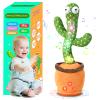 TWORIVER Valentine Gifts for Kids Baby Toys 0-6 3-6 6-12 12-18 Months Dancing Talking Cactus, Toddler Boys Girls Gifts for 2 3 4 5 6 7 8 9 10 Month Old Baby Toys for 1 Year Old Boy Girl view 1