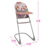 509 Crew: Melange Flora - at Home 8 Piece Set - Highchair, Play Yard, Shoulder Bag, 5pc Feeding Accessories, Fits Dolls Up to 18", Doll Toys, Kids 3+ view 2