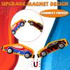 Toys for Boys Kids: 11 Magnetic Train Car Set, Spider-Toys for Boys, Travel Montessori Wooden Toy for Toddlers, Birthday Superhero Gifts for Kids view 3