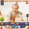 Toys for Boys Kids: 11 Magnetic Train Car Set, Spider-Toys for Boys, Travel Montessori Wooden Toy for Toddlers, Birthday Superhero Gifts for Kids view 4