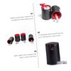Abaodam 2sets Portable Pu Leather Dice Cup Double-Layer Lid Includes Dices for Table Games Board Games Indoor Entertainment Practical Comfortable Design view 4
