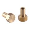 8pcs Brass M2 Long Wheel Nuts 5mm 8mm for 1/24 RC Crawler Vehicle Axial SCX24 AX24 Upgrade Accessories(8mm) view 4