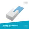 Boltquan Pearlized White Tarot Card Holder with Light Blue Interior  Fold-Top Case with Magnetic Lid Closure  Fits Standard Tarot Decks  Outer Dimensions 5.39 x 3.38 x 2 Inches (Pearlized White) view 3