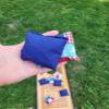 3" mini Bean Bag toss Stars and Stripes Themed mini Cornhole view 3
