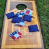 3" mini Bean Bag toss Stars and Stripes Themed mini Cornhole view 4
