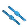 Drfeify RC Aluminum Turnbuckle Shaft, Lightweight Construction, Enhanced Control and Stability for XV02 XV01 Series view 2