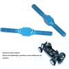 Drfeify RC Aluminum Turnbuckle Shaft, Lightweight Construction, Enhanced Control and Stability for XV02 XV01 Series view 3