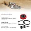 Adjustable Aluminum Alloy Belt Drive Transmission Gear System with Wheel Base Pulley for Axial SCX10 1/10 90046 90047 RC Car view 3