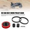 Adjustable Aluminum Alloy Belt Drive Transmission Gear System with Wheel Base Pulley for Axial SCX10 1/10 90046 90047 RC Car view 4