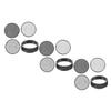 BEBEMOKO 9pcs Plastic Soil Sifting Sieve for Garden Use Lightweight Mesh Tool for Sifting Soil Rocks and Debris Planting and Composting view 1