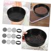 BEBEMOKO 9pcs Plastic Soil Sifting Sieve for Garden Use Lightweight Mesh Tool for Sifting Soil Rocks and Debris Planting and Composting view 3