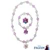 LUV HER Frozen Girl's Jewelry Set - Dress up 3 Piece Toy Jewelry Box Set with Bead Necklace, Bracelet and Ring - Play Accessories - Ages 3+ view 3