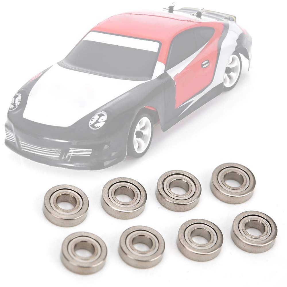 RC Car Parts, 8 Pieces 3 X 7 X 2 Mm RC Car Bearing Upgrade Tool Suitable for 1/28 K969 K989 P929