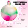 INPODAK Hopper Ball 18 Inch Bouncy Ball with Handle for Kids, Hippity Hop Jumping Bouncer Hopping Toy for Boys and Girls Ages 3-6 with Pump and Gift Box for Birthday view 3