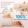 Wooden Toddler Musical Instruments Set, 9PCS Kids Montessori Toys, Baby Toys with Xylophone & Drum, Educational Gift for Ages 1, 2, 3 Year Olds view 4