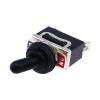 POWTAXBJGD 5pcs Power SPST Rocker Switch 2 Pin Heavy 15A 250V ON/Off Rocker Toggle Switch with Boot Cap E-TEN1021 view 4