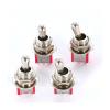POWTAXBJGD 5Pcs SH T80-T Series Lever Toggle Switch 12mm 5A 125VAC(6PIN ON Off ON) view 4