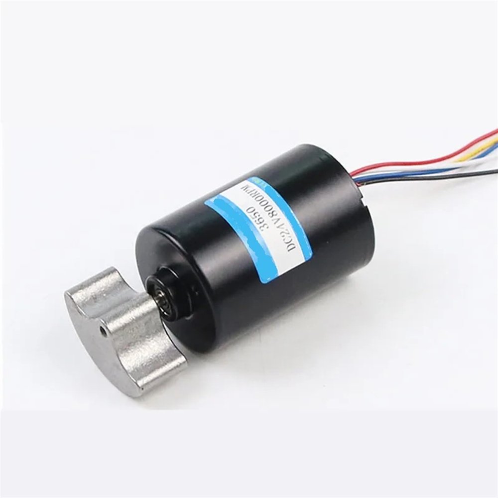 12V 24V Brushless Motor 3650 DC Vibration Motor Five Wire Without Brake/Six Wire with Brake Planetary Gear High Torque(12V 4000rpm,5wires Without Brake)