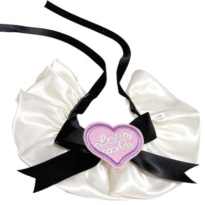 [Sewing Clothes] Plush Toy Bib [for 7.9 inches (20 cm)] Black g.triger Sewing Sewing Sewing Sewing Sewnuui Kigurumi [Parallel Import Product]
