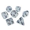 ljhnba Polyhedral Dices Set Clear Multi-Sided Acrylic Dices Tiny Role Playing Table Game Dices Portable Small Decoration view 1