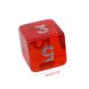 ljhnba Polyhedral Dices Set Clear Multi-Sided Acrylic Dices Tiny Role Playing Table Game Dices Portable Small Decoration view 3