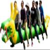 TZLGMDER Group Outdoor Games Outdoor Teamwork Games, Outdoor Activities Group Race Game Dragon Boat, Lawn Games Inflatable Dragon Boat(9 Seats) view 1