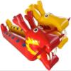 TZLGMDER Group Outdoor Games Outdoor Teamwork Games, Lawn Games Inflatable Dragon Boat, Team Building Exercise Activity Game, 2pcs(5 Seats) view 1
