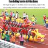 TZLGMDER Group Outdoor Games Outdoor Teamwork Games, Lawn Games Inflatable Dragon Boat, Team Building Exercise Activity Game, 2pcs(5 Seats) view 2
