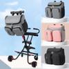 EUBUY Universal Baby Stroller Organizer with Cup Holder, Versatile Oxford Cloth Baby Stroller Hanging Bag Strollers Accessories, Stroller Bag Caddy Organizer Accessories view 3