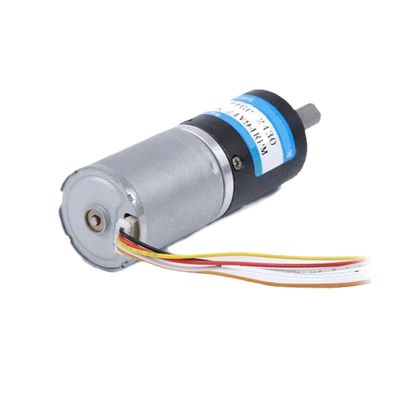 12V 2.8W 24V 3W Brushless Planetary DC Gear Motor 24mm Adjustable Speed CW CCW 24GP-2430 Speed Regulation Miniature Motor(24V 9RPM,4mm Only Motor)