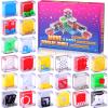 Sumind 24 Pcs Mini Maze Cube Puzzle Box Set Gift for Christmas, Balance Iq Maze 3D Brain Teaser Ball Ideal Prizes Gifts Puzzles Party Favor for Mind Challenge Gifts (Classic) view 1