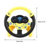 Educational Children's Steering Wheel Toy Yellow Driving Simulation Kids Toy (Yellow) view 3