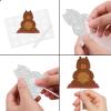 18pcs Glitter Dessert Cupcake Topper Pick for Cute Animal Yoga Shower Theme Decor Supplies Baby Shower Woman man Happy Birthday Party Decoration view 4