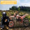50cc Kids Dirt Bike, 2-Stroke Gas Power Motocross, Off Road Gas Motorcycle, Mini Dirt Bike for Kids, Gas Pocket Dirt Bike with Front Rear Disc Brakes, Racing Max Speed 40KM/H (Red) view 4