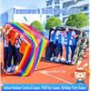 TZLGMDER Group Outdoor Games 3PCS Oxford Cloth Game Running Mat, Adult Group Co-Operative Game Rolling Running Mat, Wild Outdoor Carnival Activity Game(Kids-6M) view 2