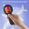 100X Digital Magnifying Glass- Coin Magnifying Glass with 2'' Screen, Portable Handheld Kids Microscope, Jewelers loupe with Light, for Trichome, USB Coin Magnifier for Collector, Mini Scope for Bug view 4