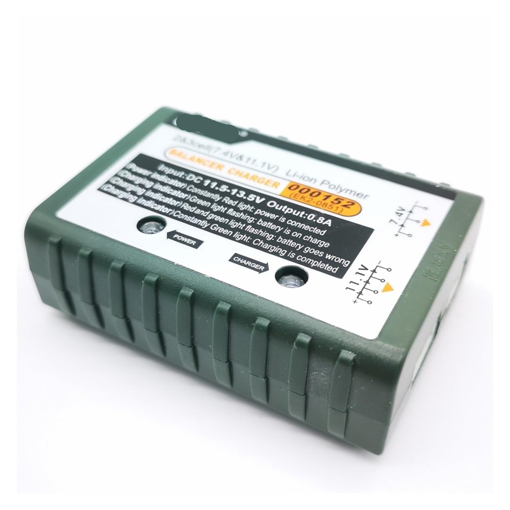 BEGWVDJTP 2S-3S Lithium Battery Charger Water Gun, car, Boat, Drone 7.4V/11.1V Balance Charger
