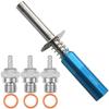 Glow Plug Ignitor Igniter Nitro Engine Starter Tool & RC Glow Plug #4 N4 Medium Hot Spark Nitro Engine Parts 70117 view 1