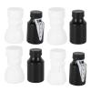 26pcs Wedding Bubble Bottles Bride and Groom Shape Mini Bubble Party Bottles for Anniversary Engagement Bridal Celebration Black and White view 2