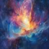 Adult Space Puzzle, 300 Pieces, Solar System Galaxy Puzzle, Star Glowing Nebula Image Puzzle As A Space Gift view 1