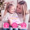 Kids Makeup & Jewelry Kit for Girls - Washable Real Cosmetics Set with Bracelet-Making for Children Toddler, Princess Dress-Up Toy, Ideal Winter Birthday Gift for 4-12 Year Olds (Pink) view 4