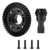 LSG 42T 13T Diff Gears Set, Carborn Steel Front/Rear Diff Ring + Pinion Gear for Tra-xxas 1/5 X-Maxx Xmaxx 6S / X Maxx 8S / XRT 8S RC Upgrades Part (Rear) view 1